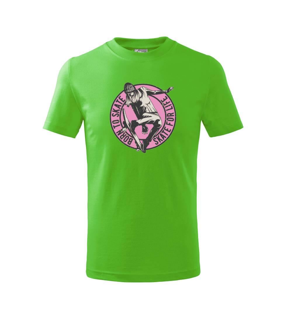 Skate girl pink