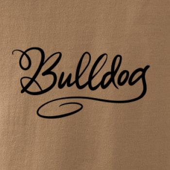 Bulldog - nápis okrasný