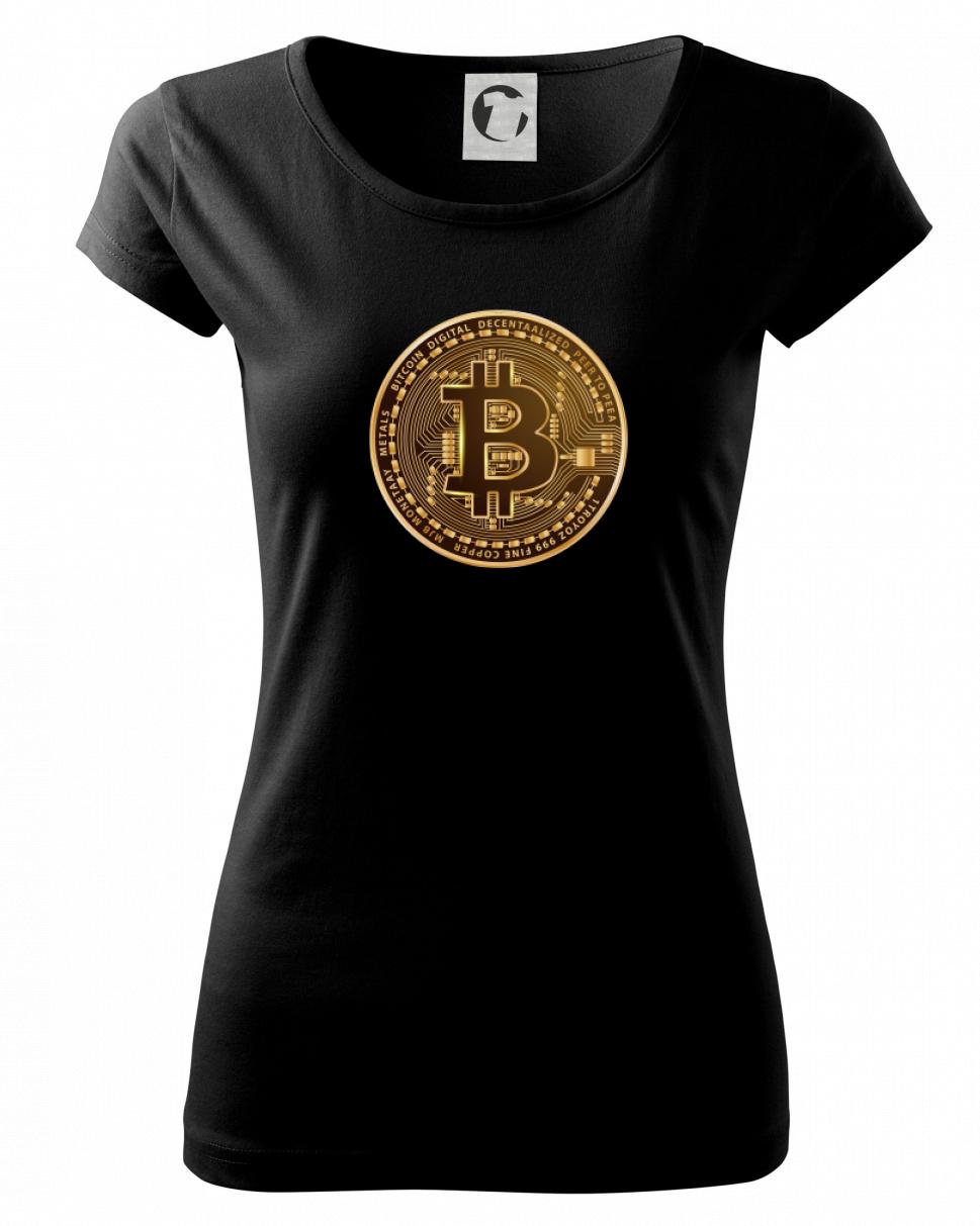 Bitcoin zlatá mince kulatá Bitcoin zlatá mince kulatá