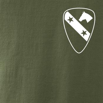 1st Cavalry Division hvězdy prsa zlatá