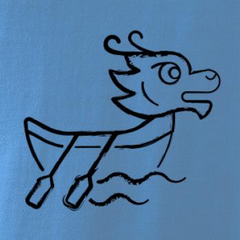 Dračí loď sprejovaná