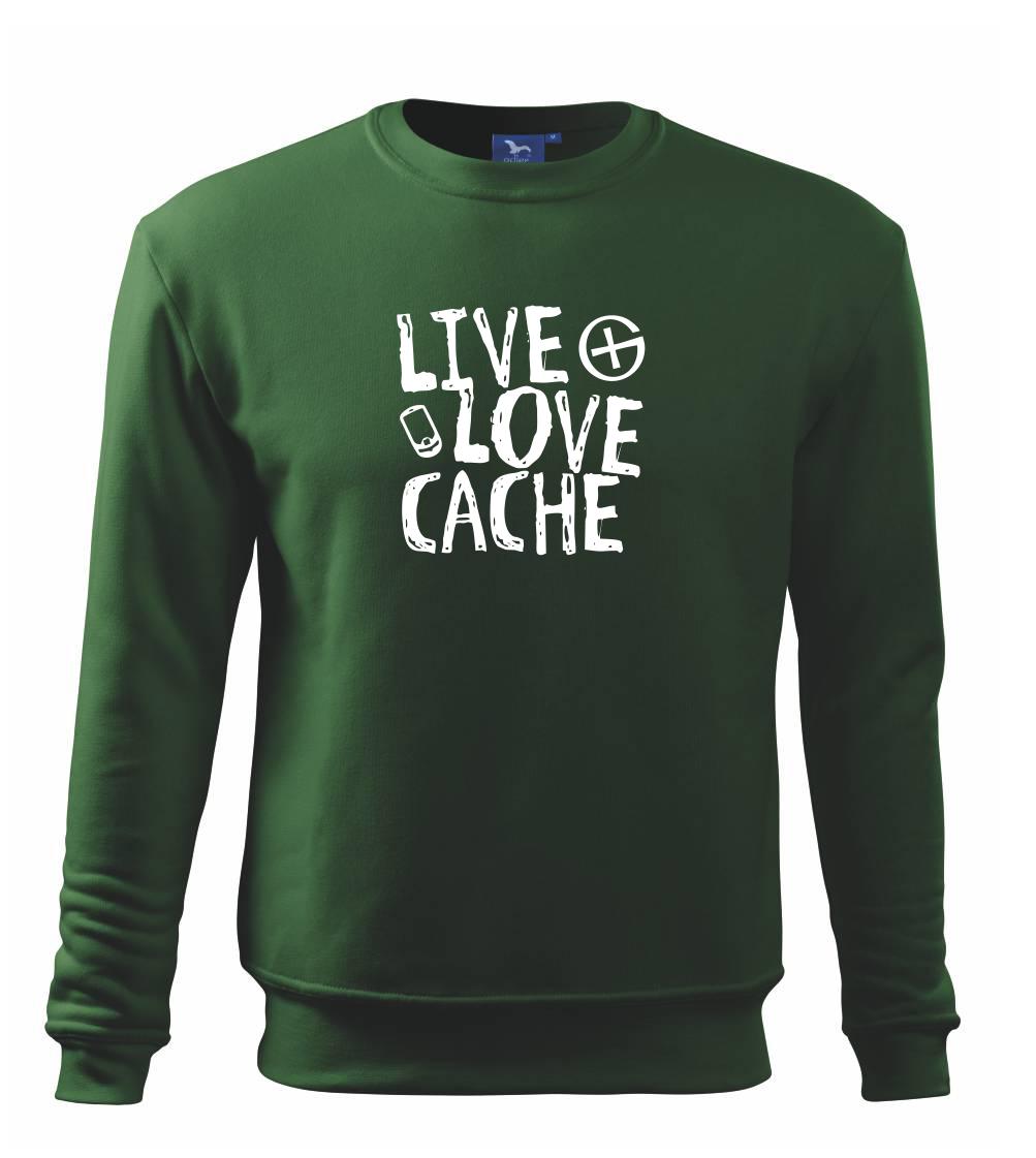 Live love cache - Mikina Essential dětská