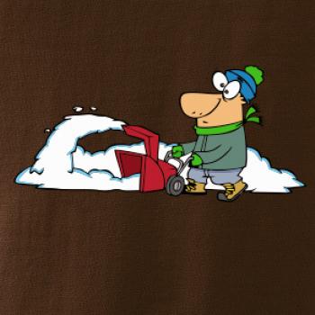 Frézování sněhu kreslené