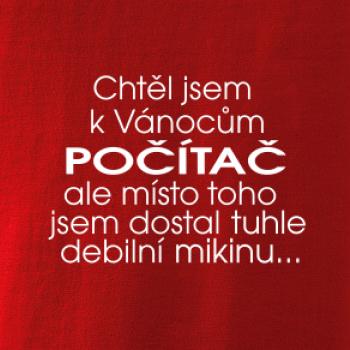 Chtěl jsem k Vánocům počítač