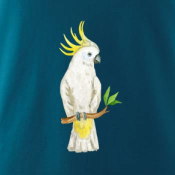 Papoušek Kakadu kreslený
