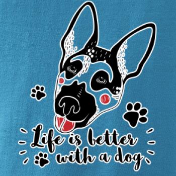 German shepherd - life is a better with dog