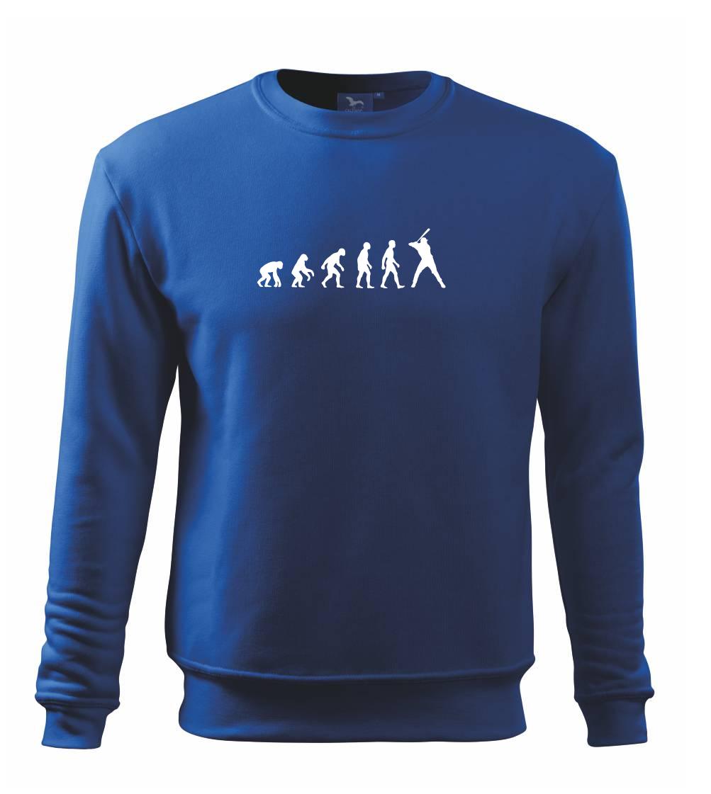 Evoluce baseball pálkař nápřah - Mikina Essential pánská