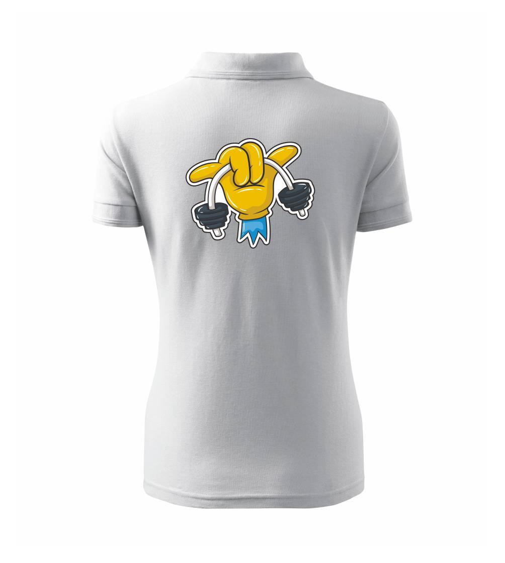 Comics ruka a činka