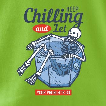 Keep chilling sklenice