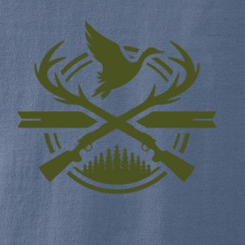 Lovec a kachny - zelený