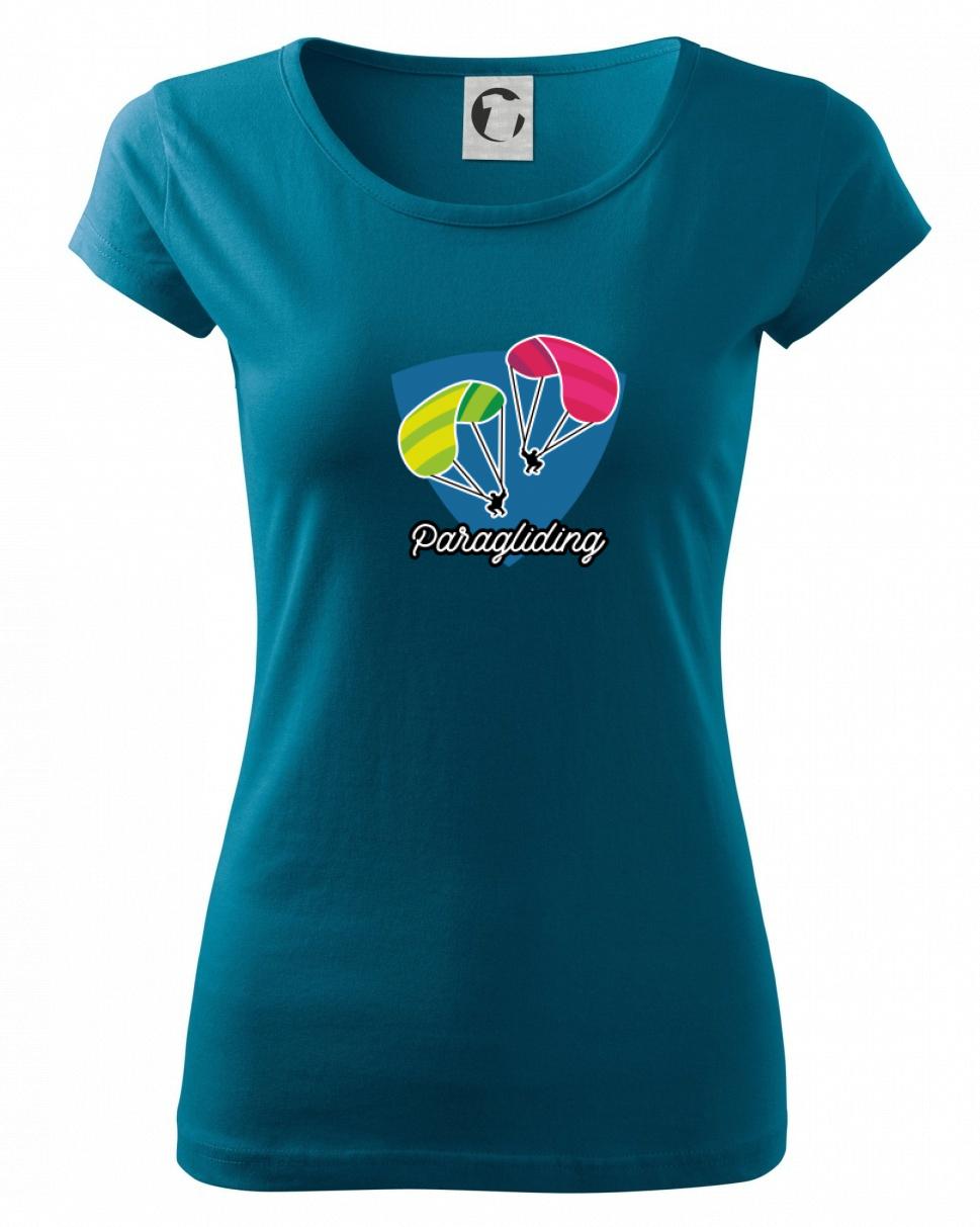 Paragliding dva padáky