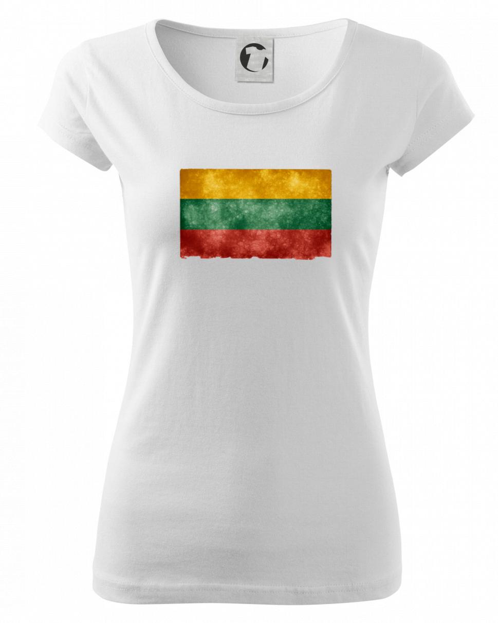 Litva vlajka stará - Pure dámské triko