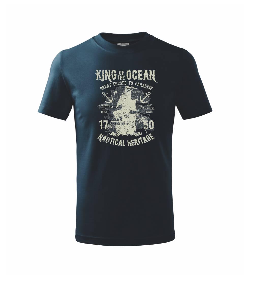 King Of The Ocean - Triko dětské basic