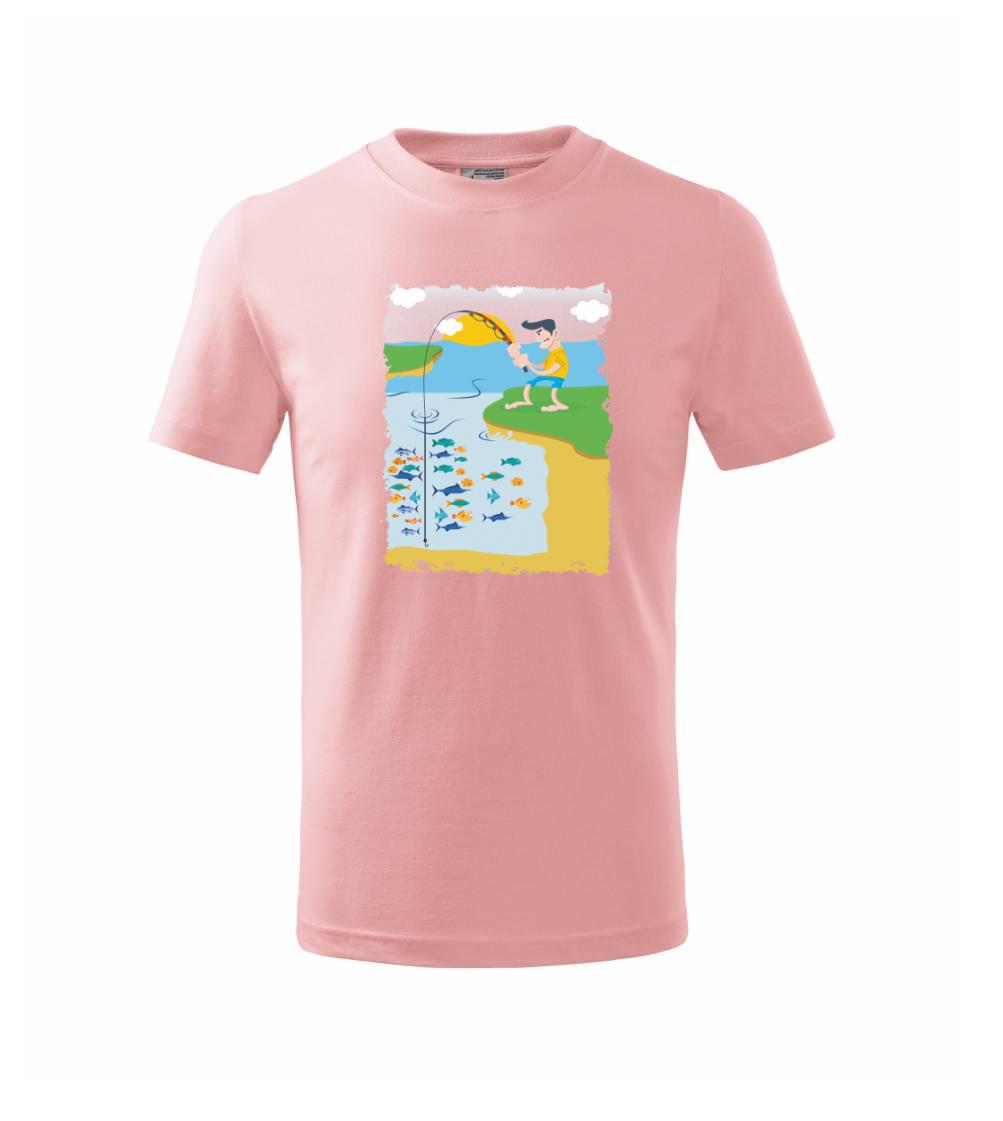 Rybář který má smůlu barevný