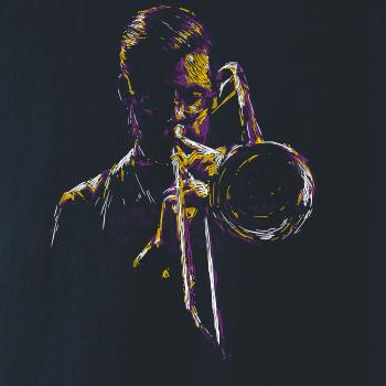 Jazz trombon splash