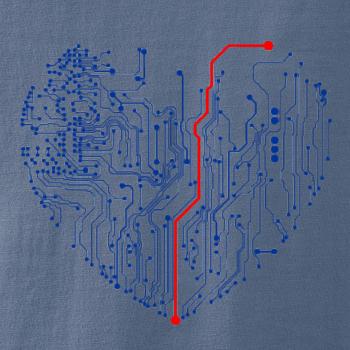 Tištěný spoj srdce