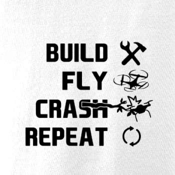 Dron Build fly crash repeat