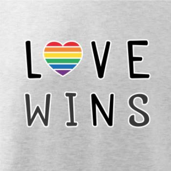 Love wins nápis