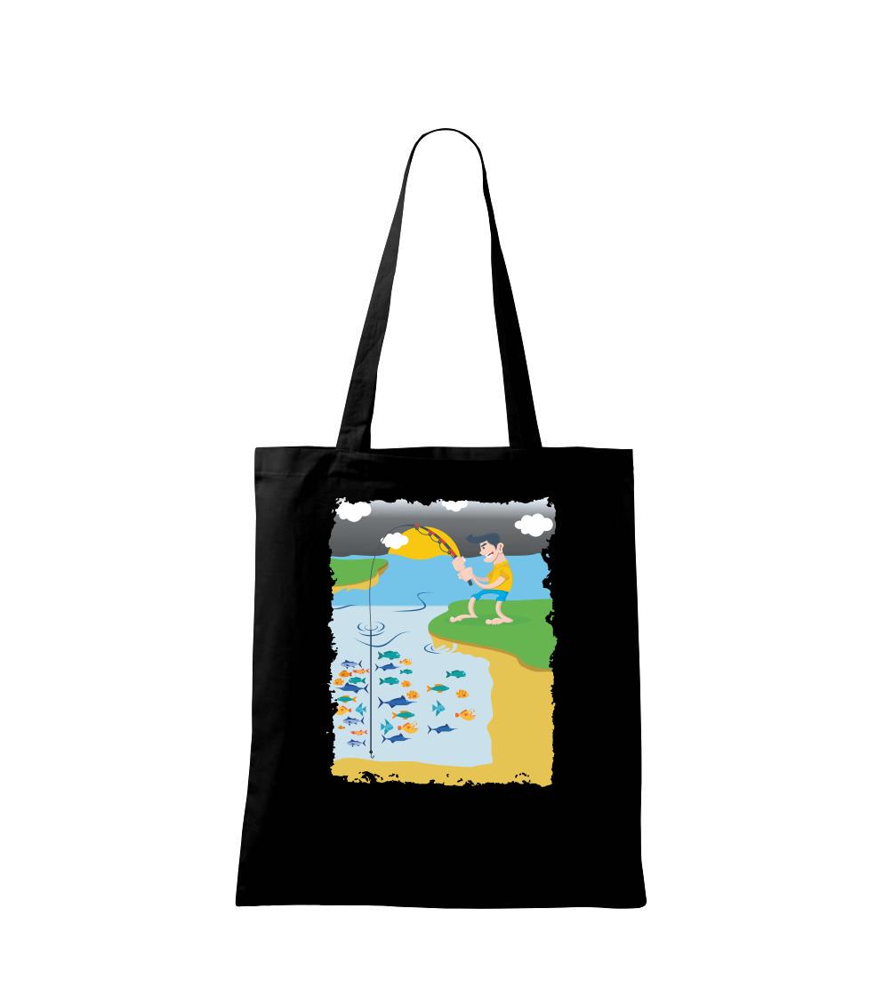 Rybář který má smůlu barevný