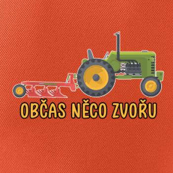 Traktor občas něco zvoře