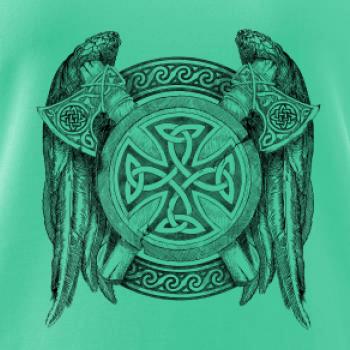 Keltský symbol a sekery