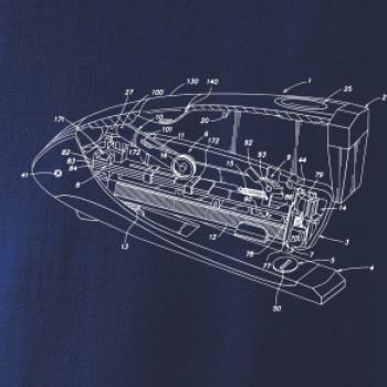 Nákres kancelářská sešívačka