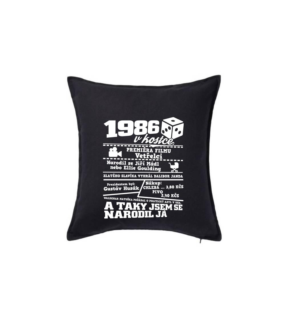1986 v kostce - Polštář 50x50