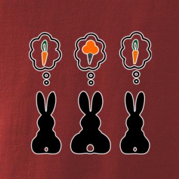 Králici přemýšlí, co by sežrali