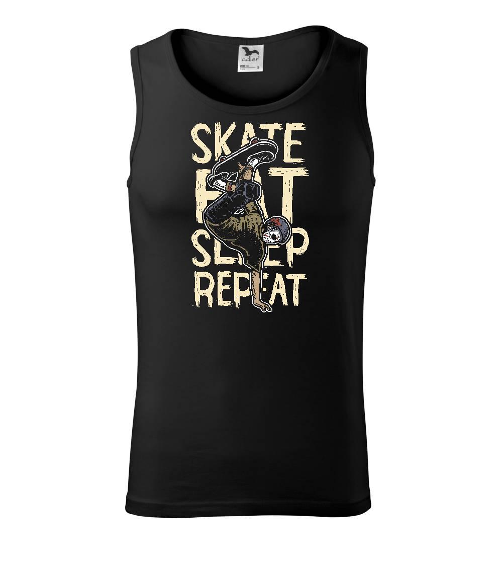 Skate Eat Sleep Repeat - Tílko pánské Core