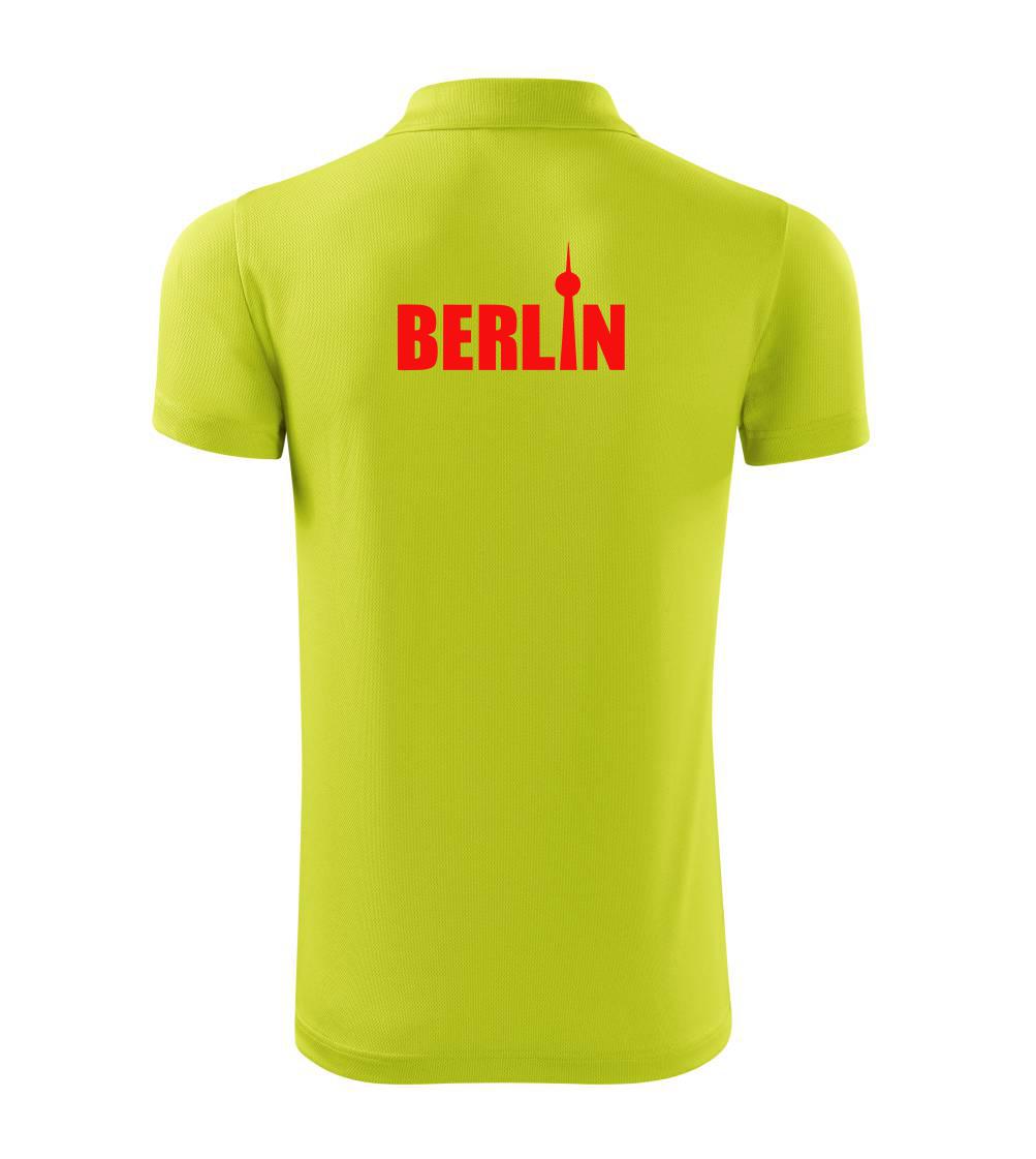Berlin nápis věž Berliner Fernsehturm - Polokošile Victory sportovní (dresovina)