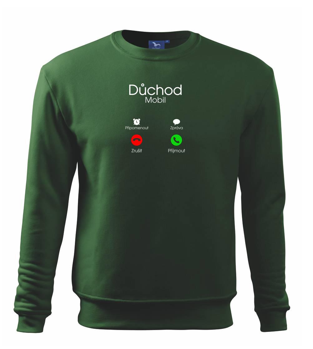 Důchod volá - Mikina Essential dětská