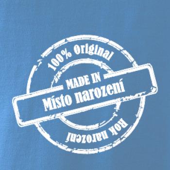 Etiketa - Original - město a rok narození