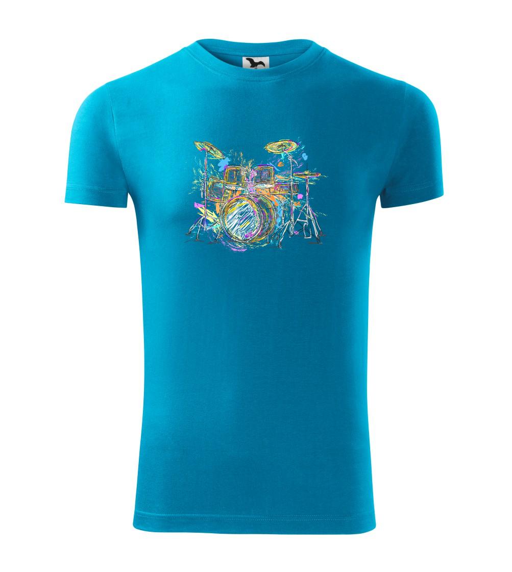 Bicí barevné splash - Viper FIT pánské triko