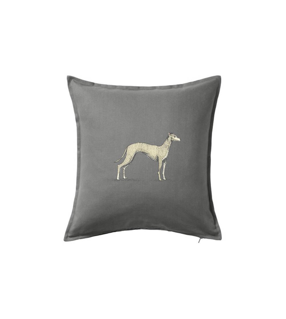 Vintage Whippet - Polštář 50x50