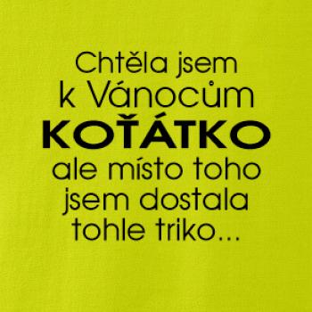 Chtěla jsem k Vánocům koťátko