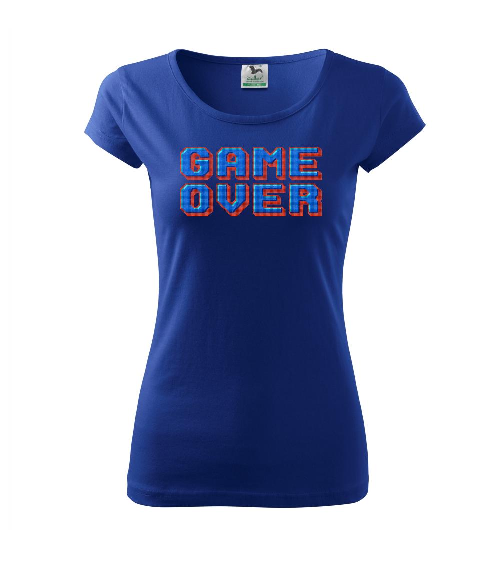 Game over - arcade napis