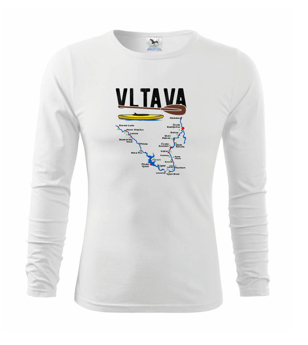 Mapa řeky Vltavy Mapa řeky Vltavy