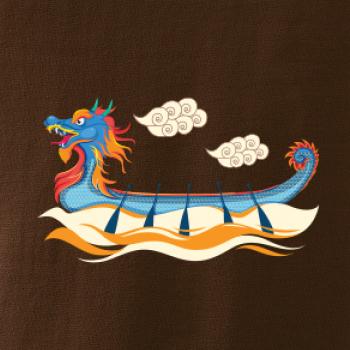 Dračí loď plameny