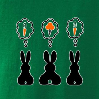 Králici přemýšlí, co by sežrali