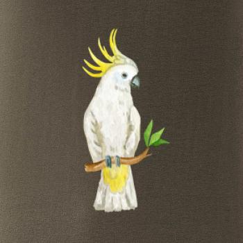 Papoušek Kakadu kreslený