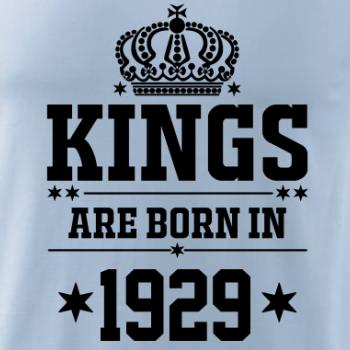Kings are born in 1929