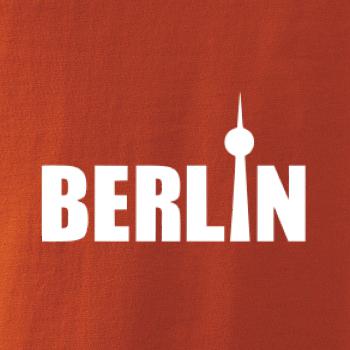 Berlin nápis věž Berliner Fernsehturm
