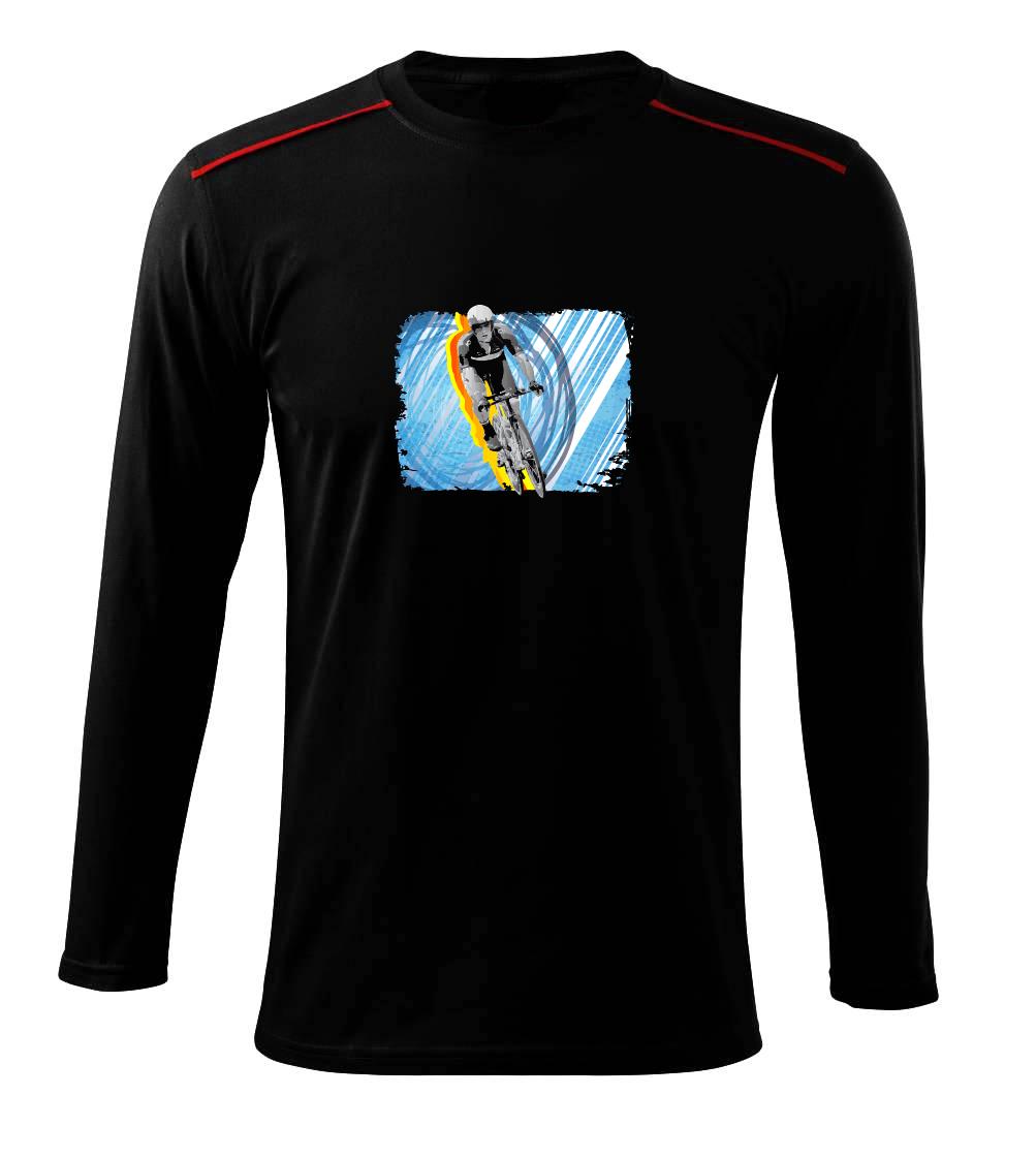 Závodní cyklista - Triko s dlouhým rukávem Long Sleeve