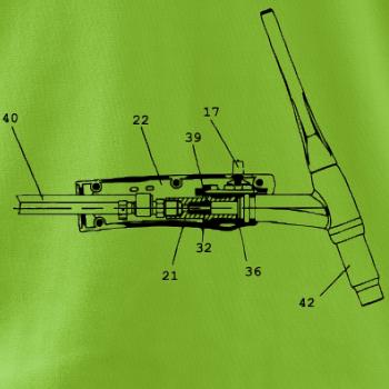 Svářeč - Svářecí pistole - nákres