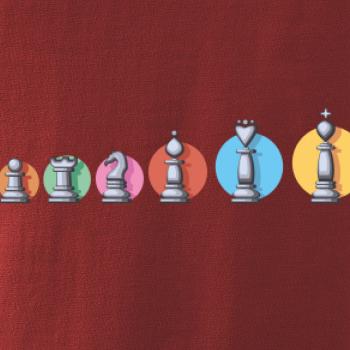 Šachy v řadě barevné