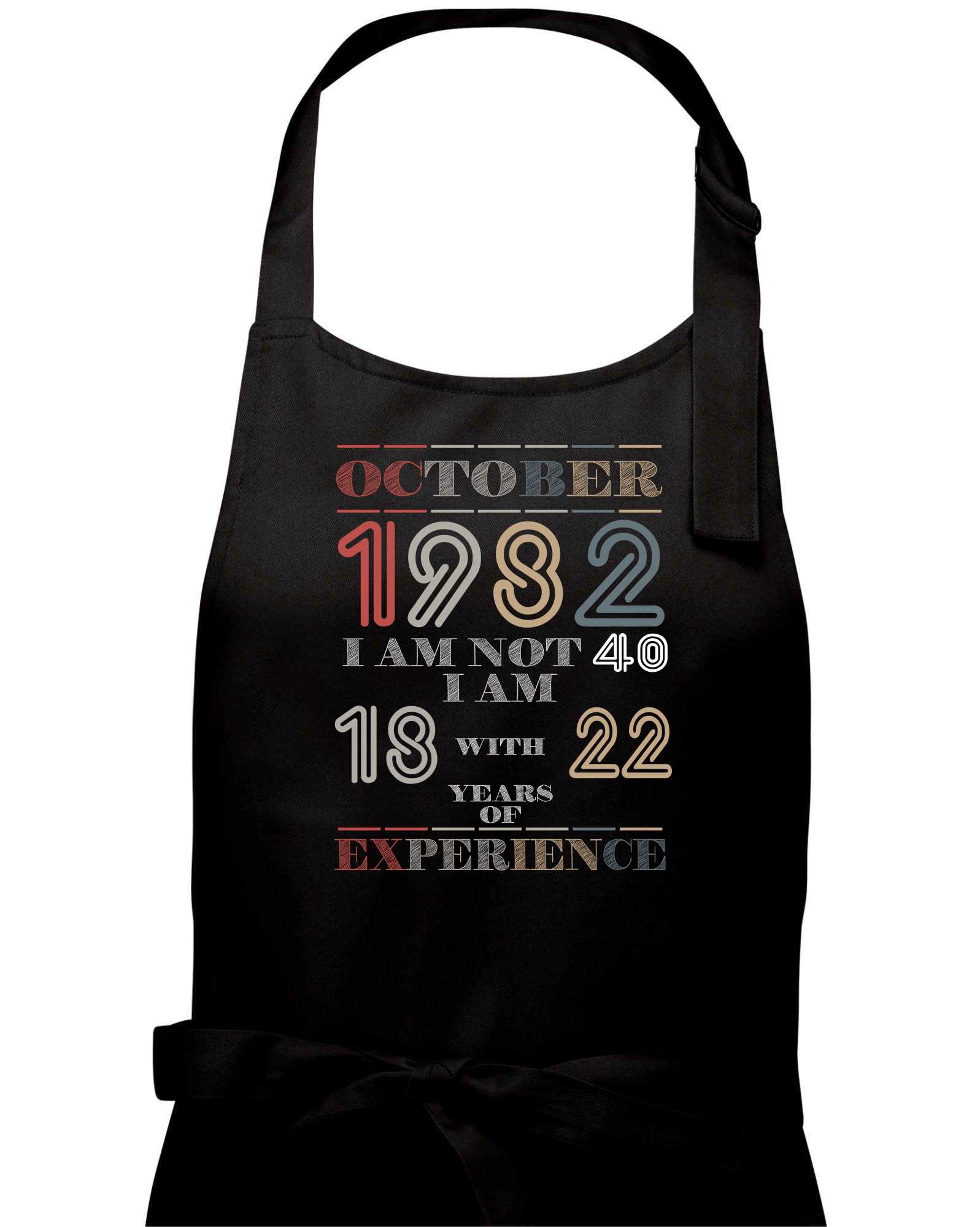 Narozeniny experience 1982 October - Zástěra na vaření