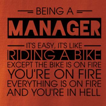 Being a manager - bike