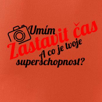 Zastavím čas - tvoje superschopnost? šikmý nápis