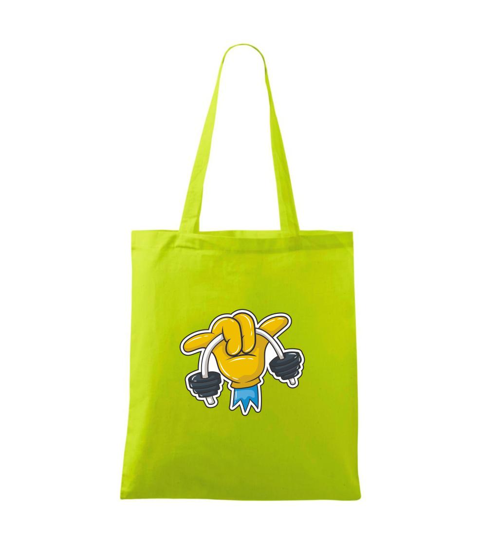 Comics ruka a činka