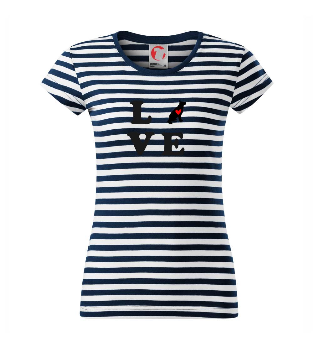 Německý ovčák love - Sailor dámské triko